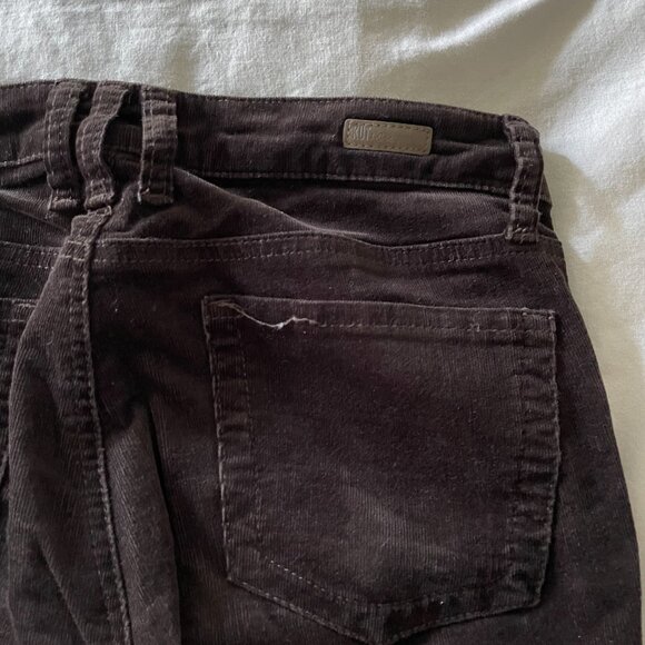 Diana Corduroy Skinny - Dark Brown - Picture 4 of 4